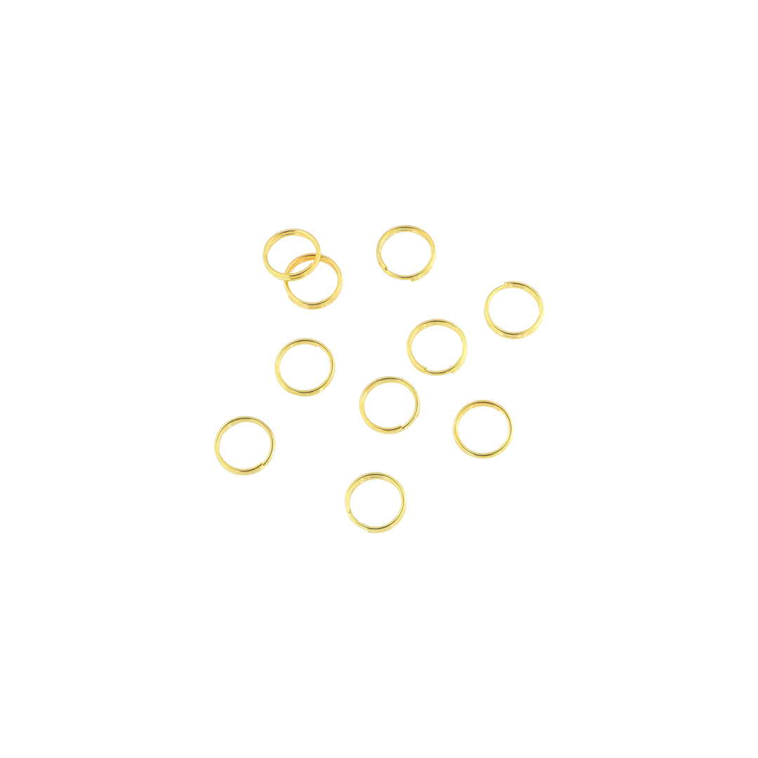 Find Ăsken i forgyldt messing, spaltring 8 mm, storkĂžb hos Beadhouse of Copenhagen i dag, med en altid hurtig levering!