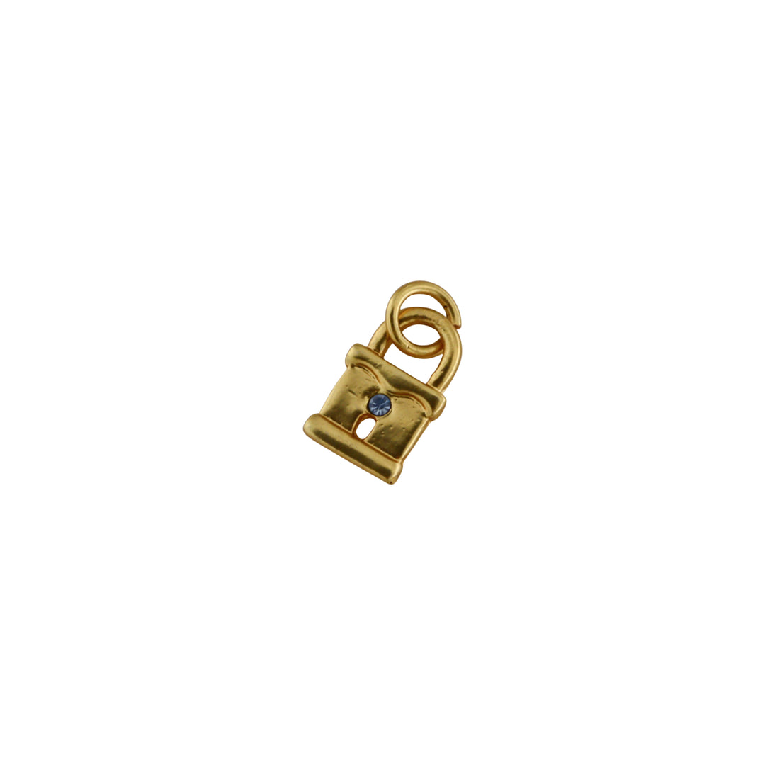 Find VedhÊng, hÊngelÄs m. blÄ sten, forgyldt messing, 16x11 mm. hos Beadhouse of Copenhagen i dag, med en altid hurtig levering!
