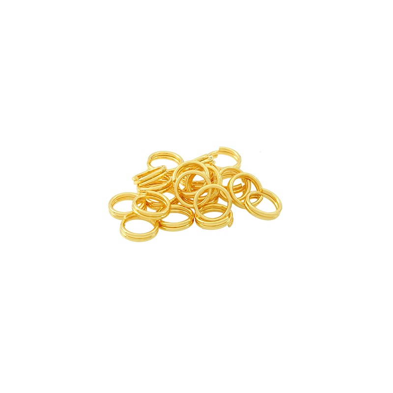 Find Ăsken spaltring, forgyldt messing, 5x0,7 mm, 10 stk hos Beadhouse of Copenhagen i dag, med en altid hurtig levering!