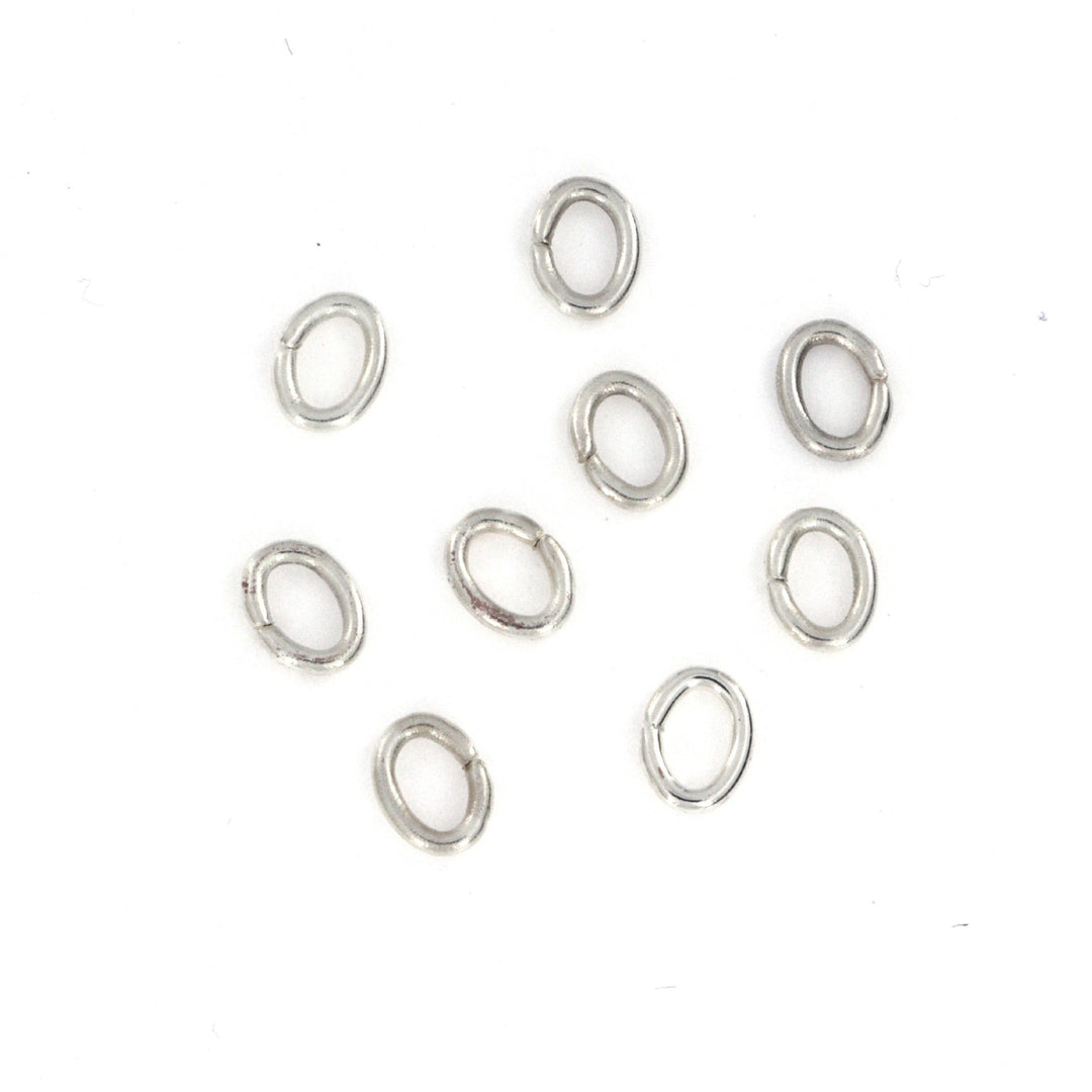 Find Ăskner, Ă„bne ovale, forsĂžlvet messing, 7,0 x 5,0 x 1,2 mm. 10 stk. hos Beadhouse of Copenhagen i dag, med en altid hurtig levering!