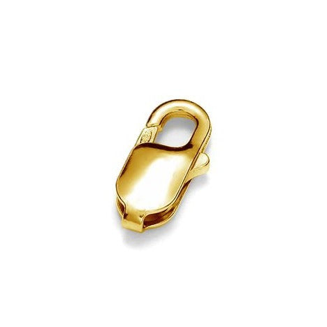Find Karabin lÄs i forgyldt sterlingsÞlv 11,85 x 5,4 mm. hos Beadhouse of Copenhagen i dag, med en altid hurtig levering!