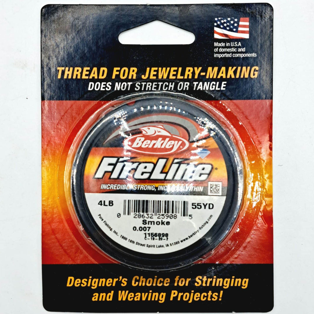 Find Fireline smoke, mÞrk- 0.12 mm 50 meter pÄ rulle 4lb hos Beadhouse of Copenhagen i dag, med en altid hurtig levering!