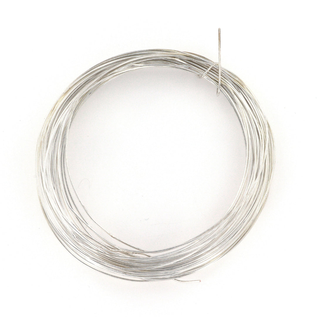Find SmykketrÄd, wire 0,6 mm, forsÞlvet kobber, 10 m hos Beadhouse of Copenhagen i dag, med en altid hurtig levering!