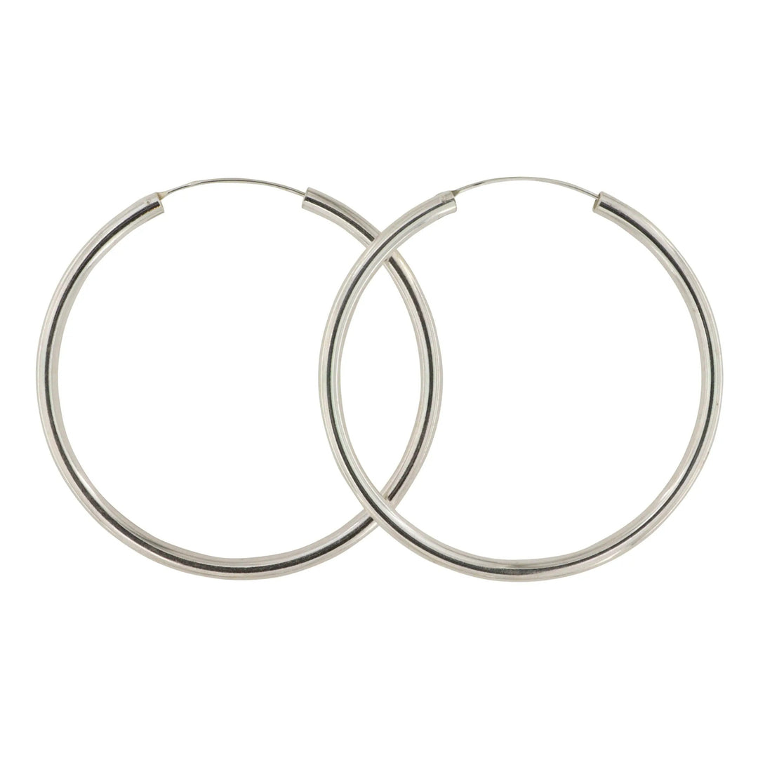 Øreringe - Sterlingsølv og forgyldt sølv