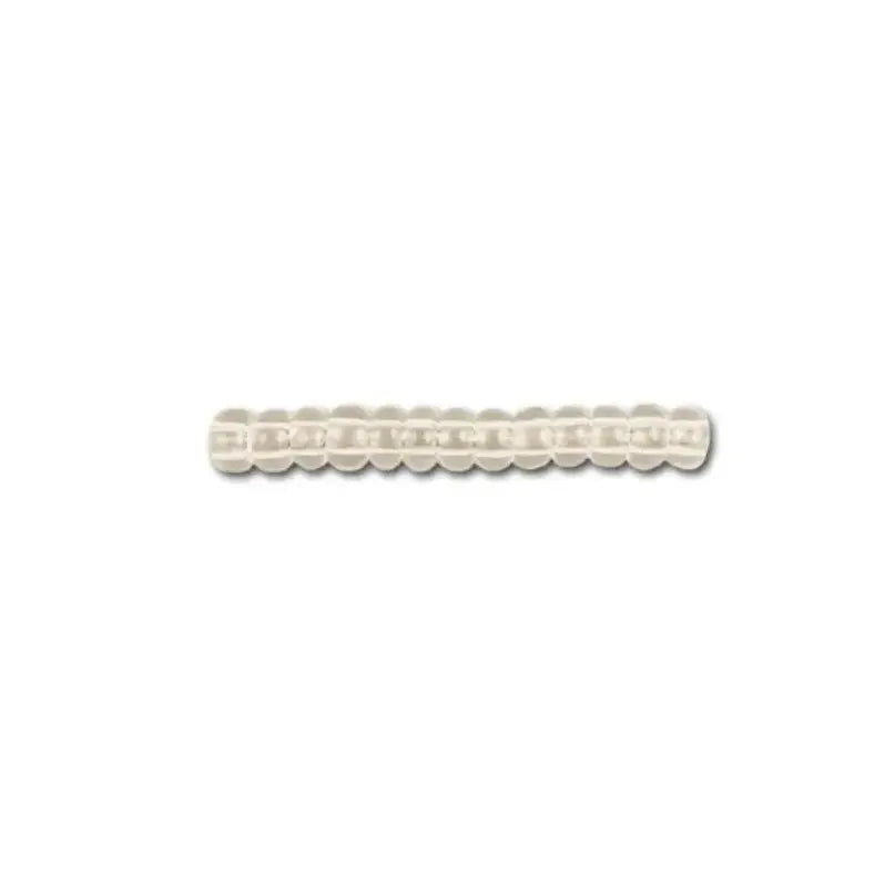 White glass beads, preciosa, transparent white, bulk purchase 