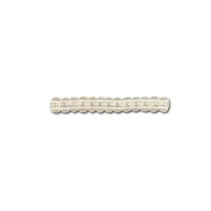 White glass beads, preciosa, transparent white, bulk purchase 