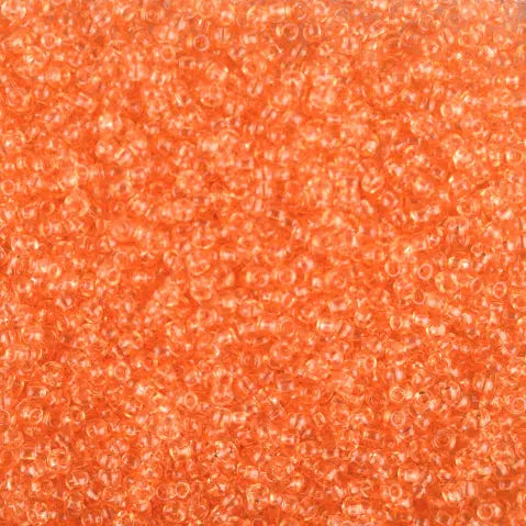 Orange glass beads, preciosa, orange 2 dyed crystal, bulk purchase 