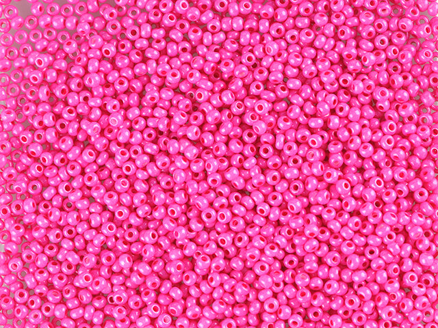 Find Pink glass beads, preciosa, intensive matte pink dyed chalkwhite, bulk purchase among our large selection of Preciosa Seed Beads at Beadhouse of Copenhagen today. Remember free shipping over DKK 400