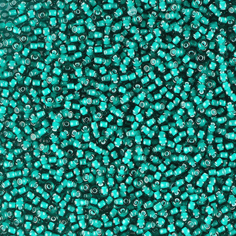 Find Green glass beads, preciosa, whitelined transparent teal green, bulk purchase among our large selection of Preciosa Seed Beads at Beadhouse of Copenhagen today. Remember free shipping over DKK 400