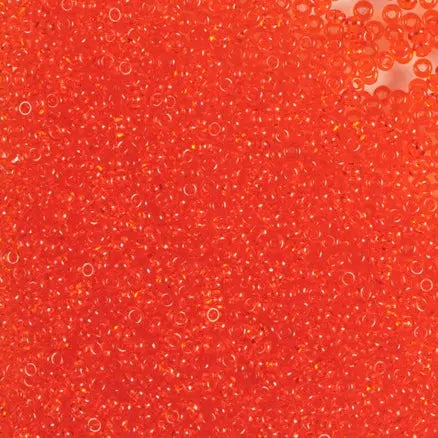 Orange glass beads, preciosa, natural transparent hyacinth, bulk purchase 