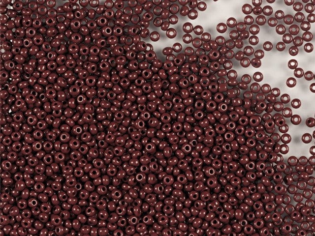 Find Glass beads, red, brown, opaque red coral among our large selection of Preciosa Seed Beads at Beadhouse of Copenhagen today. Remember free shipping over DKK 400