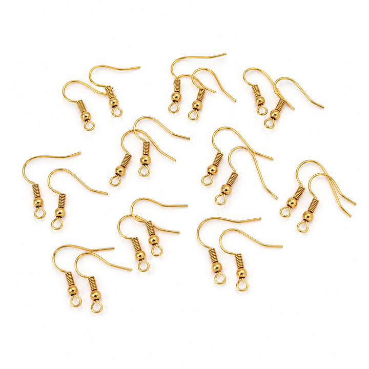 Find Earrings in gold-plated brass among our large selection of  Jewelry parts at Beadhouse of Copenhagen today. Remember free shipping over DKK 400