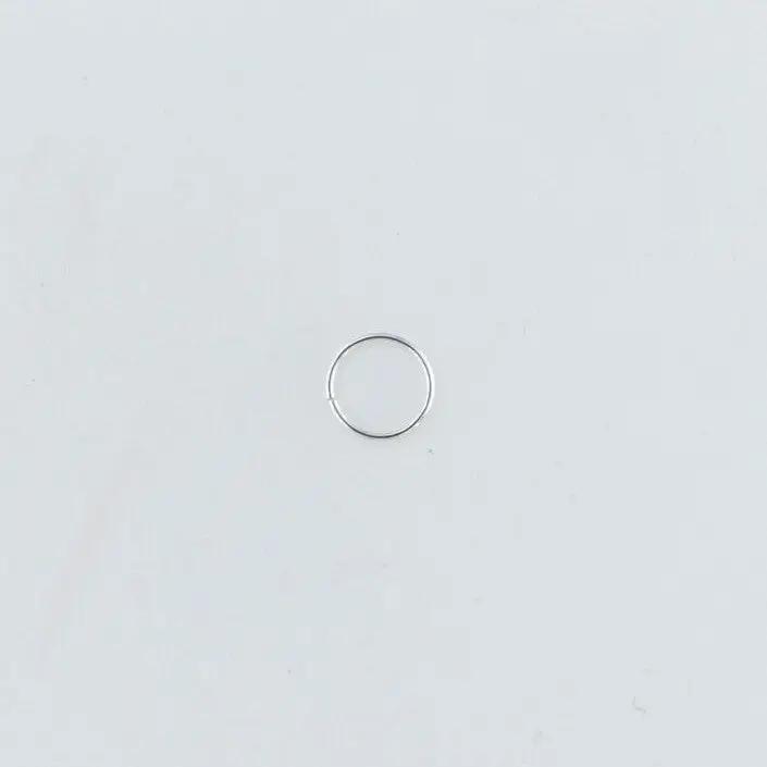 Næsering, uden lukning, 8 x 0,6 mm #11438 BLT