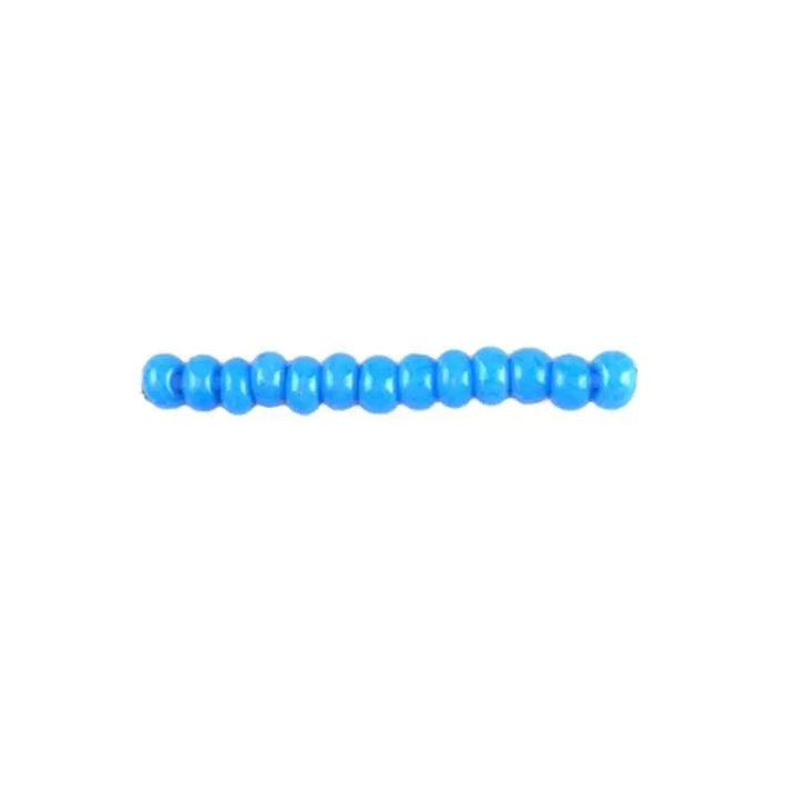 Blue Glass Beads, Preciosa, Blue-Green Dyed ChalkWhite Sfinx, Great Purchase