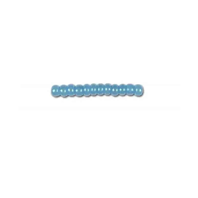 Blue glass beads, preciosa, ceylon blue-green, bulk purchase 