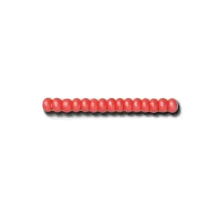 Red glass beads, preciosa, permalux bright red, bulk purchase 