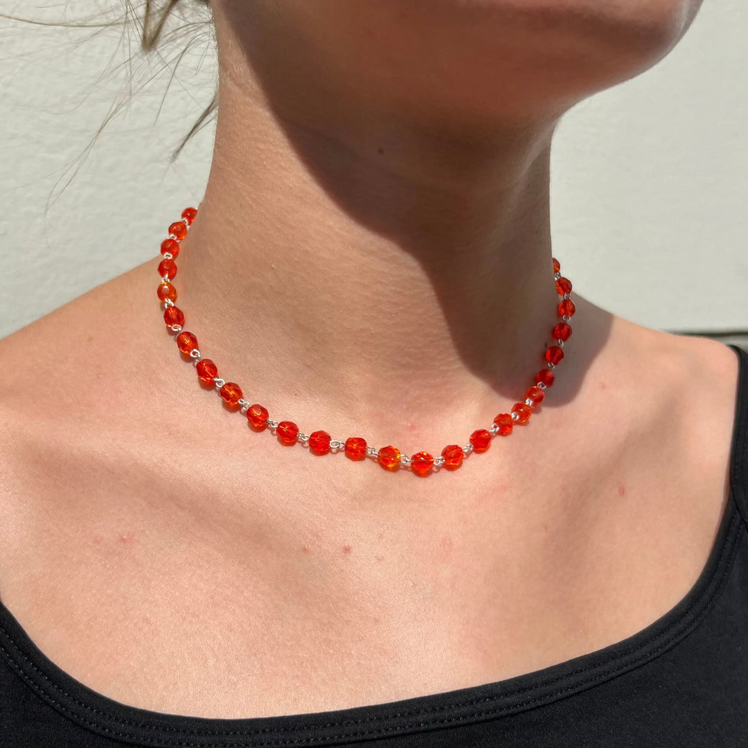 Halskæde, y-halskæde, plastik, flere varianter, 40-43,5cm Beadhouse of Copenhagen