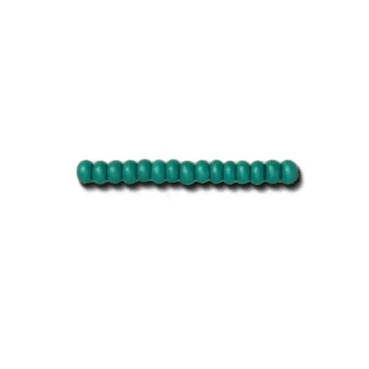 Green glass beads, preciosa, permalux turquoise, bulk purchase 