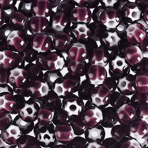 Find purple glass beads, preciosa, violet cornelian star, bulk buy among our large selection of Preciosa Seed Beads at Beadhouse of Copenhagen today. Remember free shipping over DKK 400