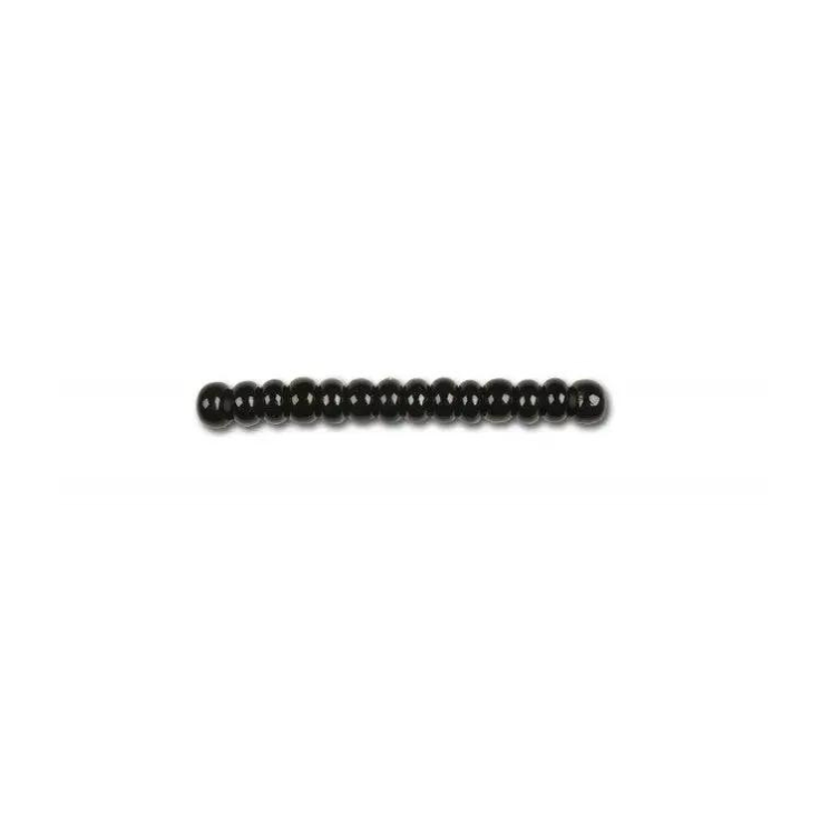 Black Glass Beads, Preciosa, Natural Opaque Black, Great Purchase