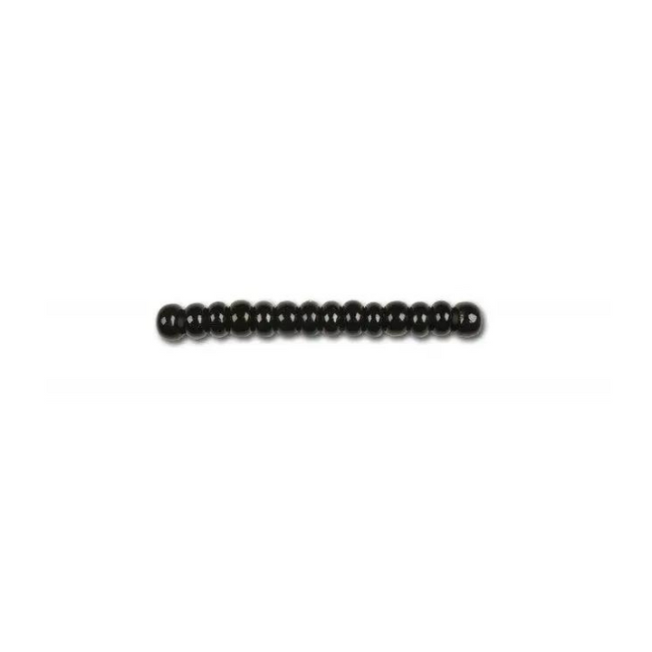 Black Glass Beads, Preciosa, Natural Opaque Black, Great Purchase