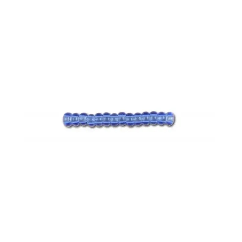 Blue glass beads, preciosa, natural transparent dark sapphire, bulk purchase 