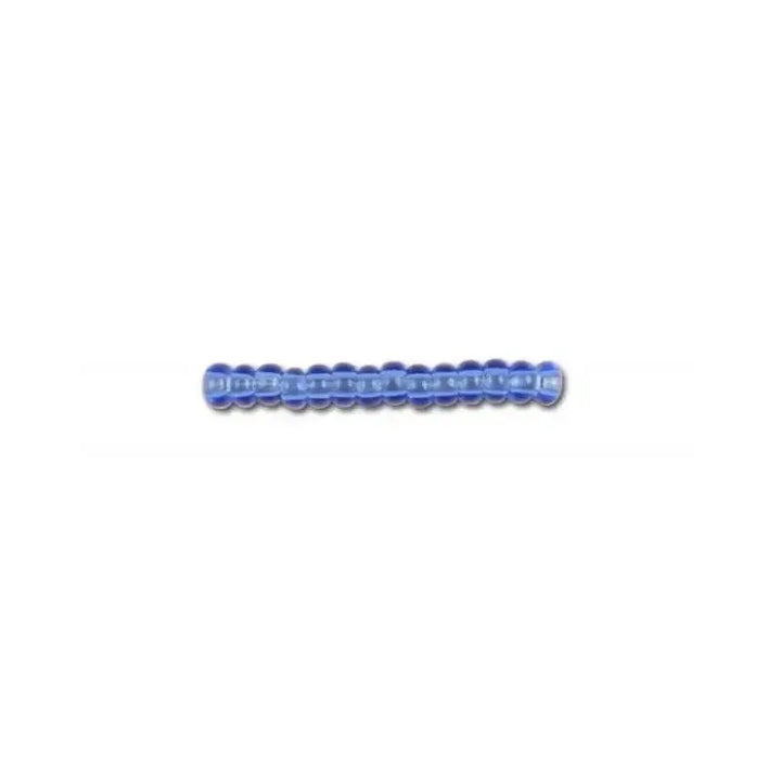 Blue glass beads, preciosa, natural transparent dark sapphire, bulk purchase 