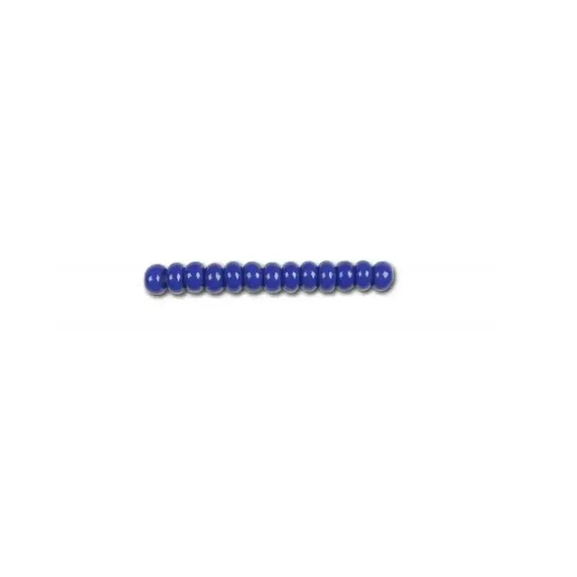 Blue glass beads, preciosa, natural opaque electric blue, 33050, bulk purchase 