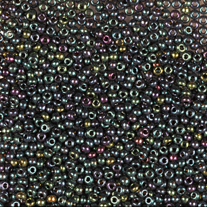 Find Metallic glass beads, preciosa, dark topaz bronze-green iris, bulk purchase among our large selection of Preciosa Seed Beads at Beadhouse of Copenhagen today. Remember free shipping over DKK 400