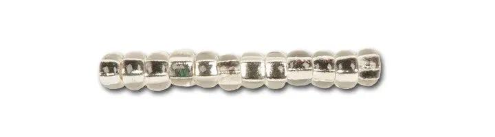 Klar glasperler, preciosa, silverlined crystal, storkøb Preciosa