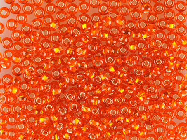 Find Orange glass beads, preciosa, silverl ined transparent hyacinth, bulk buy among our large selection of Preciosa Seed Beads at Beadhouse of Copenhagen today. Remember free shipping over DKK 400