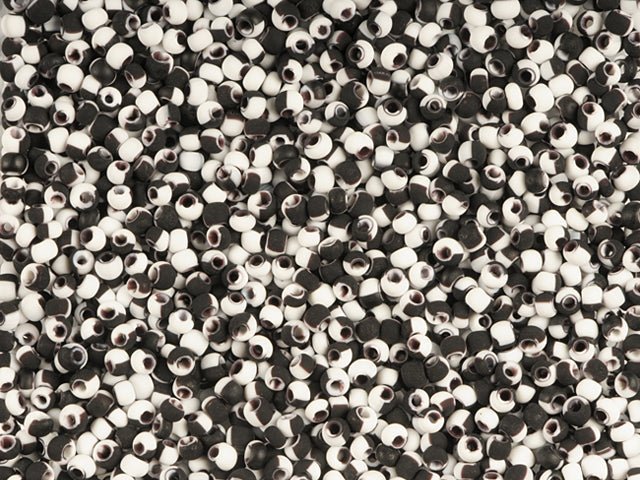 Find Multicolored glass beads, preciosa, white and black harlequin among our large selection of Preciosa Seed Beads at Beadhouse of Copenhagen today. Remember free shipping over DKK 400