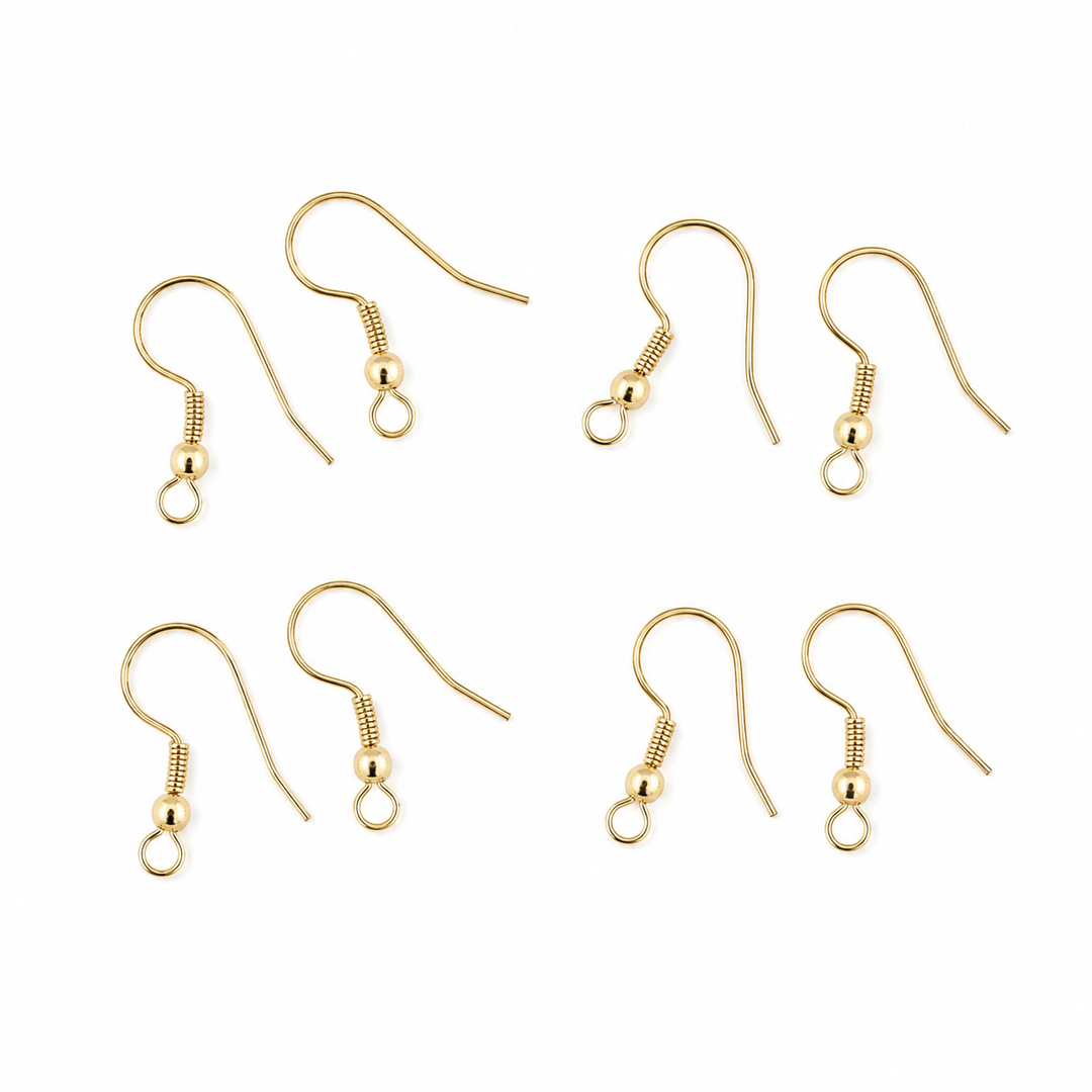 Find Earrings, French in gold-plated brass 20 mm, bulk purchase among our large selection of Jewelry Parts at Beadhouse of Copenhagen today. Remember free shipping over DKK 400