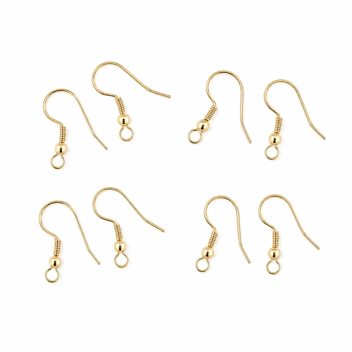 Find Earrings, French in gold-plated brass 20 mm, bulk purchase among our large selection of Jewelry Parts at Beadhouse of Copenhagen today. Remember free shipping over DKK 400