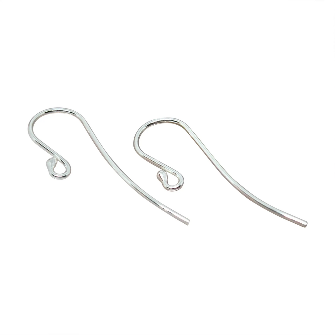 Earring with dup, 925 sterling silver, 0.8mm 