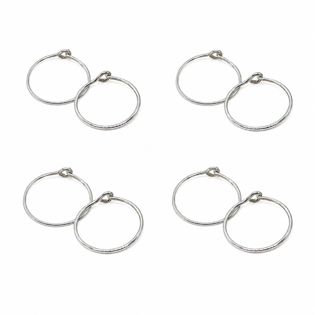 Find Mounting creole, 925 sterling silver, 15mm 0.9mm among our large selection of Jewelery parts at Beadhouse of Copenhagen today. Remember free shipping over DKK 400