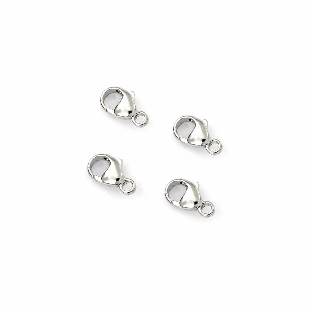 Find Carabiner lock in sterling silver 9mm. among our large selection of  Jewelry parts at Beadhouse of Copenhagen today. Remember free shipping over DKK 400