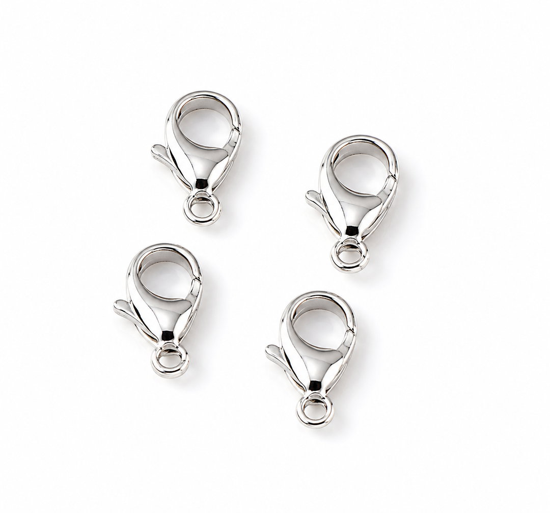 Find Carabiner lock in sterling silver. 11 mm. among our large selection of  Jewelry parts at Beadhouse of Copenhagen today. Remember free shipping over DKK 400