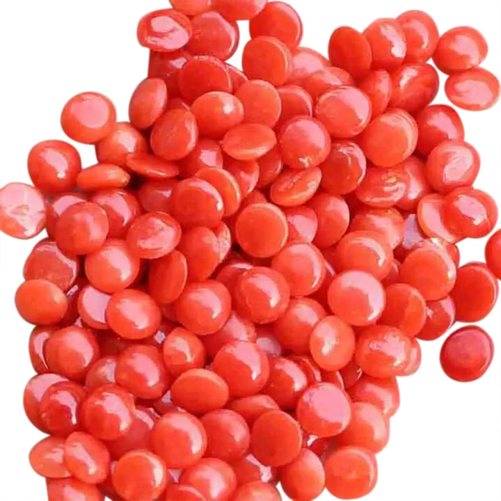 Cabochon, coral, round, 3.6-5mm, 1-10pcs 