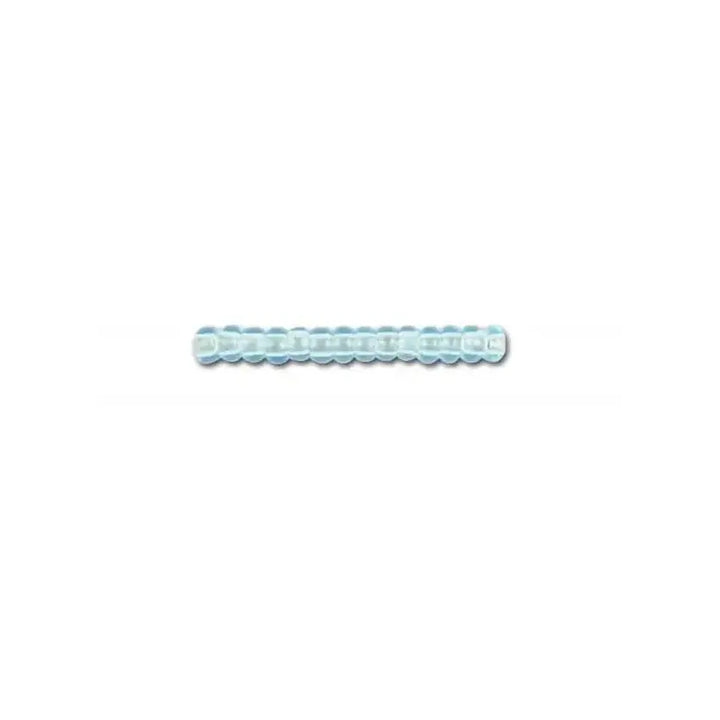 Blue glass beads, preciosa, natural transparent light aquamarine, bulk purchase 