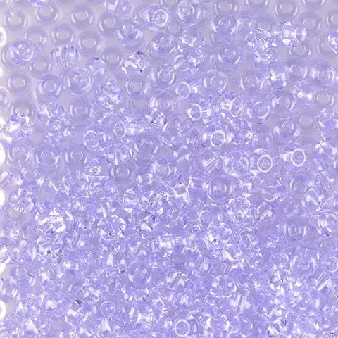 Purple glass beads, preciosa, transparent violet, bulk purchase 