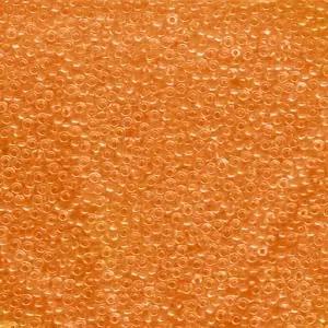 Orange glasperler, preciosa, natural transparent light orange, storkøb Preciosa