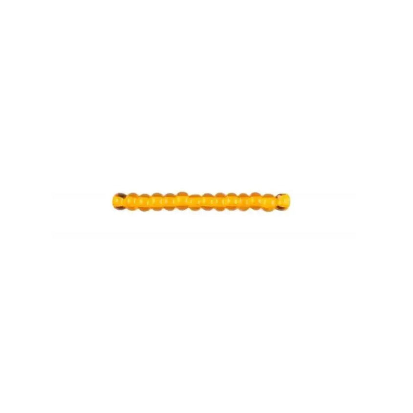 Orange Glass Beads, Preciosa, Whitelined Transparent Light Orange, Great Purchase