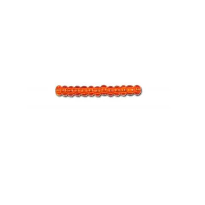 Orange glass beads, preciosa, natural transparent hyacinth, bulk purchase 