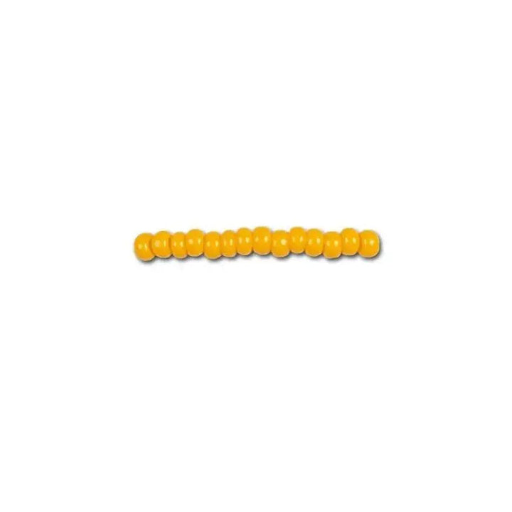 Orange Glass Beads, Preciosa, Natural Opaque Light Orange, Great Purchase