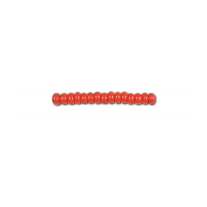 Red Glass Beads, Preciosa, Opaque Red Coral, Great Purchase