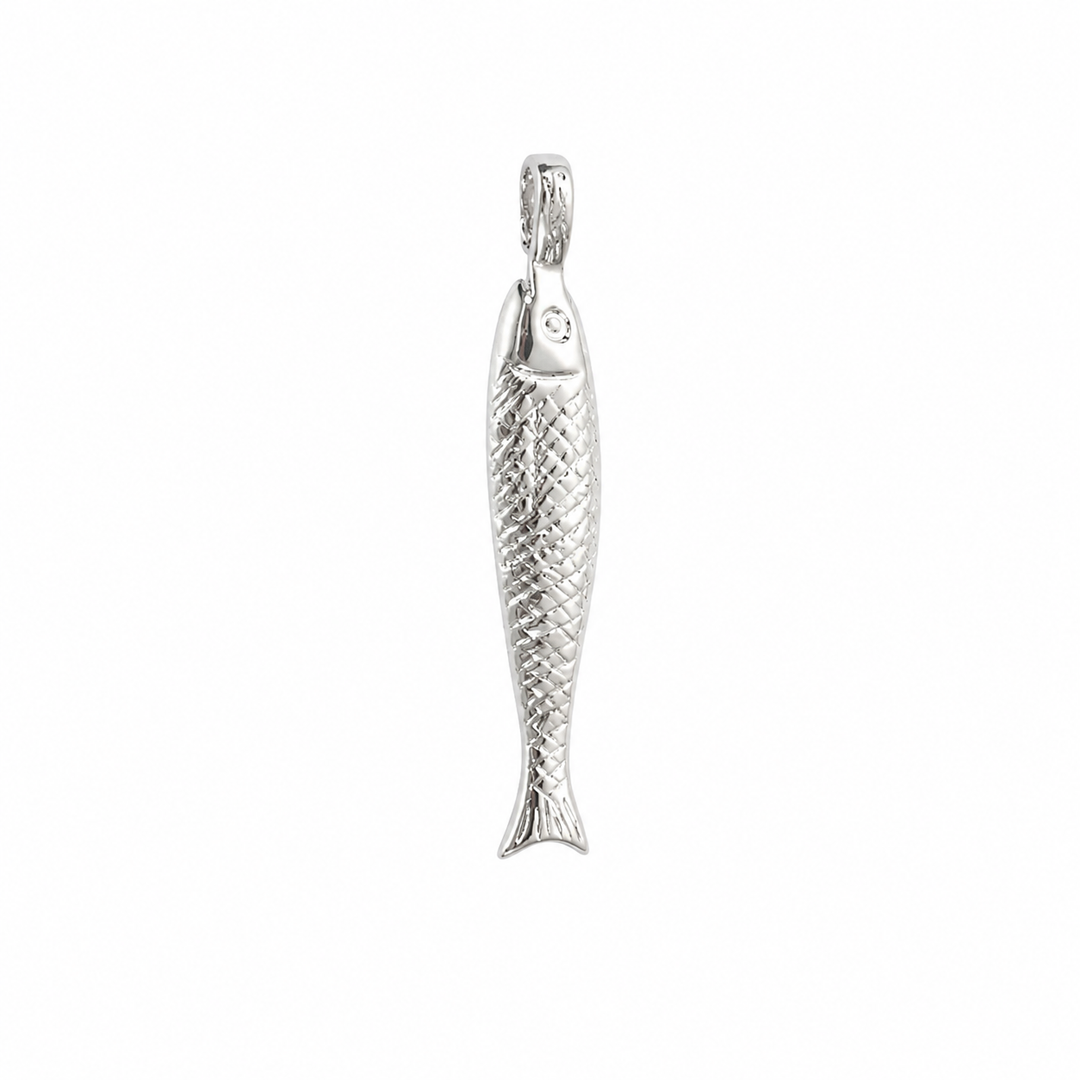 Find Pendant, fish, silver-plated brass, 34 x 6 mm among our large selection of Pendants at Beadhouse of Copenhagen today. Remember free shipping over DKK 400