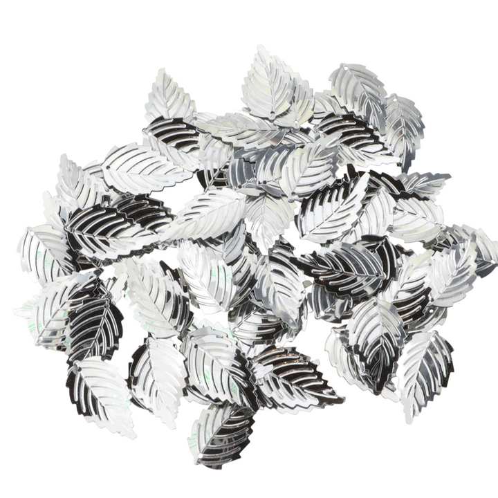 Palietter, blade, uden regnbueskær, flere varianter, 14x25mm, 10-40g Beadhouse of Copenhagen