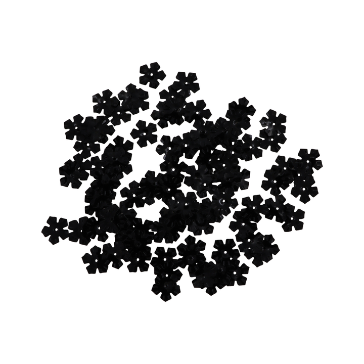 Palietter, blomst, 13-24mm, 10-40g, uden regnbueskær, flere varianter