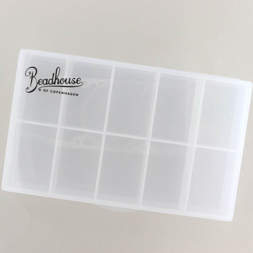 Find Opbevaring, beadhouse bead box 10 rum, plastik, uden indhold hos Beadhouse of Copenhagen i dag, med en altid hurtig levering!